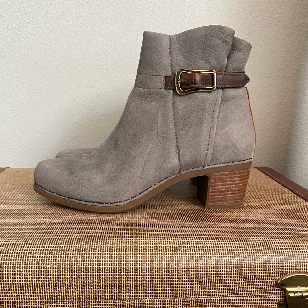 Gray Dansko Ankle Boots